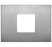 Vimar 19652.16 ARKÉ Placca Classic 2M Centrali 12,2x9x0,86cm Alluminio Lava