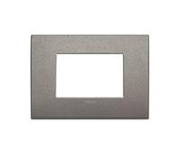 Placca Classic 3M titanio matt Vimar Arkè 19653.04