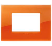 Vimar 19653.63 Placca Classic, Orange, 3 moduli