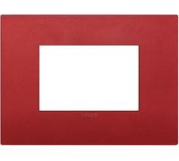 Vimar 19653.75 Placca Classic, Rosso, 3 moduli (Confezione da 5)