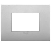 Placca Classic 3M silver matt Vimar Arkè 19653.79