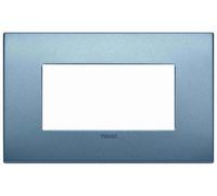 VIMAR - 19654.76 Placca Classic 4M blu matt