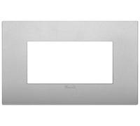 VIMAR Placca Classic 4M silver matt - 19654.79