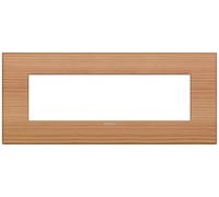 Vimar 19657.43 Arké placca Classic 7 moduli, 21x9x0.86cm, larice