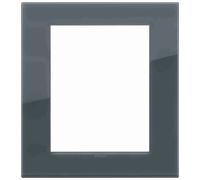 VIMAR - 19668.61 Placca Classic 8M Reflex grigio fume