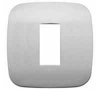 VIMAR - 19671.23 Placca Round 1M argento matt
