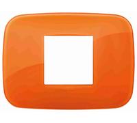 VIMAR - 19682.63 Placca Round 2M centrali Reflex orange