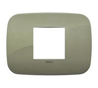 Vimar 19682.87 ARKÉ Placca Round 2M Centrali, 12,2x9x0,82cm, Verde