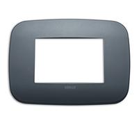 Placca Round 3M nichel dark Vimar Arkè 19683.29