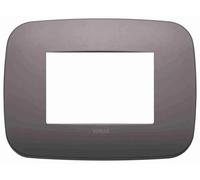 VIMAR - 19683.29 Placca Round 3M nichel dark
