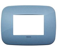 Placca Round 3M blu Vimar Arkè 19683.86