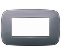 VIMAR - 19684.61 Placca Round 4M Reflex grigio fume