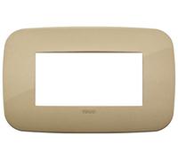Vimar 19684.88 ARKÉ Placca Round 4M 14,45x9x0,85cm Tecnopolimero Oro Antico