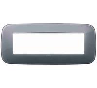 VIMAR - 19687.61 Placca Round 7M Reflex grigio fume