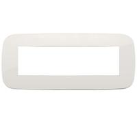 Vimar 19687.83 Arké placca Round 7 moduli, 21x9x0.85cm, avorio