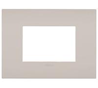 Placca 3m Vimar metallo sabbia di lipari fit 19953.31