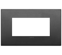 Placca Vimar FIT 4 moduli grafite matt 19954.01