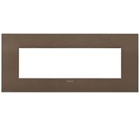 Vimar 19957.24 Placca Arké fit 7 moduli, metallo, bronzo matt