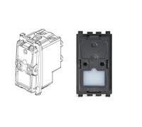VIMAR 20015.0 MECCANISMO INTERRUTTORE ILLUMINABILE 2 P 16 AX GRIGIO SERIE EIKON