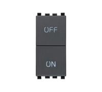 VIMAR 20058 DUE PULSANTI INDIPEND.NO+NC 10A GRIGIO