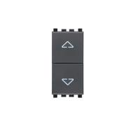 Vimar 20062 Due pulsanti interblocc. NO+NO 10A grigio