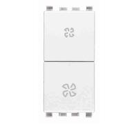VIMAR - 20063.B Commutatore 2P 10AX fan-coil bianco
