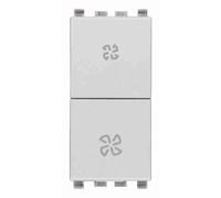 VIMAR - 20063.N Commutatore 2P 10AX fan-coil Next