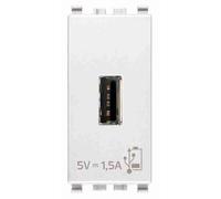 VIMAR - 20292.B Unita alimentazione USB 5V1,5A 1M bianco