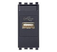 Presa USB grigio Vimar Eikon 20345