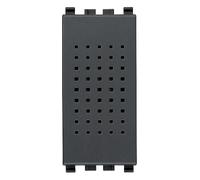 VIMAR 20370.SR Eikon suoneria ronzatore da incasso 12V 50-60Hz, grigio