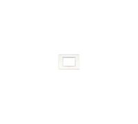 Vimar 20653.B72 Placca Classic 3 Moduli Bianco Ice