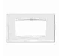 VIMAR - 20654.B41 Placca Classic 4M Reflex ghiaccio