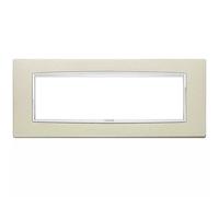 Vimar 20657.C07 Placca Classic 7 Moduli Champagne Metal