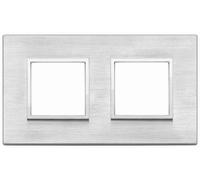 VIMAR - 21643.02 Placca 4M (2+2) int71 grigio Next