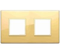 VIMAR - 21643.G09 Placca 4M(2+2) int71 oro totale lucido
