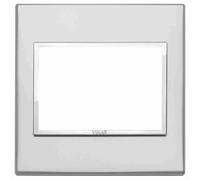 VIMAR - 21648.07.01 Placca 3M BS argento
