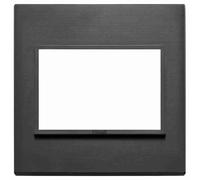 VIMAR - 21648.18 Placca 3M BS nero totale