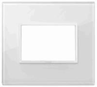 VIMAR - 21653.87 Placca 3M bianco totale diamante