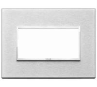 VIMAR - 21654.02 Placca 4M grigio Next