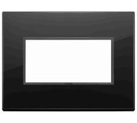 VIMAR - 21654.88 Placca 4M nero totale diamante
