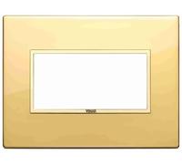 VIMAR - 21654.G09 Placca 4M oro totale lucido