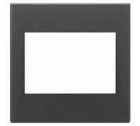 VIMAR - 22648.73 Placca 3M BS nero satinato