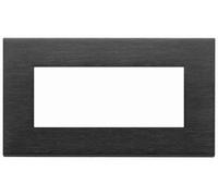 VIMAR - 22649.13 Placca 5M BS nero spazzolato