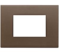 VIMAR - 22653.12 Placca 3M bronzo scuro spazzolato