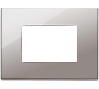 VIMAR - 22653.83 Placca 3M cromo nero