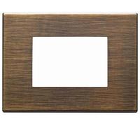 VIMAR - 22653.87 Placca 3M bronzo antico spazzolato