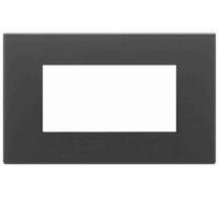 VIMAR - 22654.73 Placca 4M nero satinato