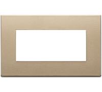 VIMAR - 22654.88 Placca 4M oro satinato