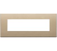 VIMAR - 22657.88 Placca 7M oro satinato