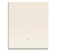 Vimar 30000.2C Linea Interruttore 1P allineato illuminabile, tasto sostituibile, canapa, 2 moduli. Max 100 W per lampade con alimentatore integrato (IEC 60669-1:2017)